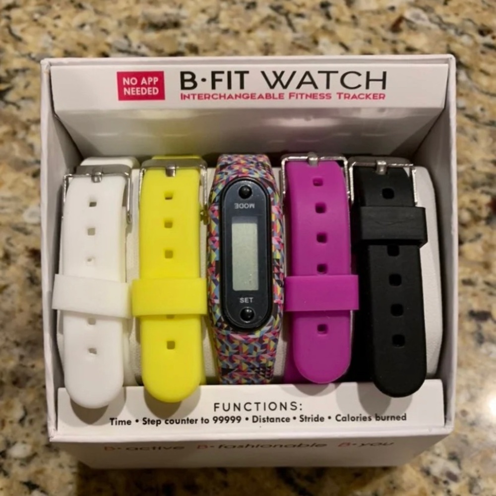 B-Fit Watch Interchangeable Fitness Tracker